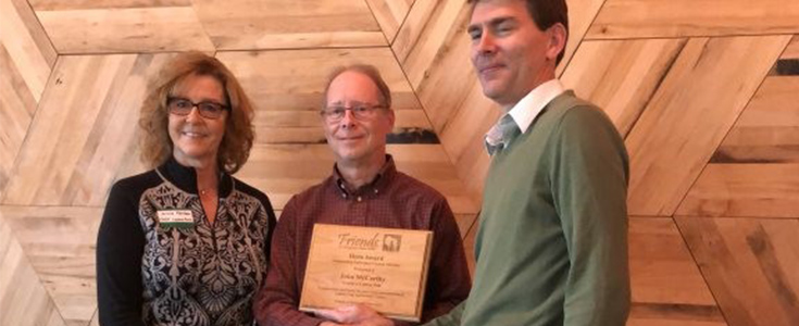 McCarthy Hero Award by the Friends of Wisconsin State Parks