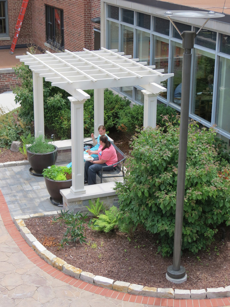 Waukesha Memorial Courtyard