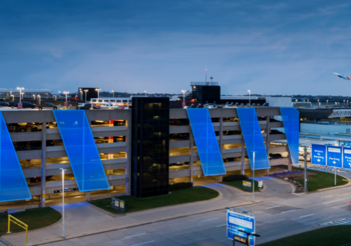 Milwaukee Mitchell International Airport Parking Structure